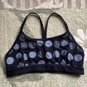 icebreaker GT Cool-Lite womens merino wool bralette L black